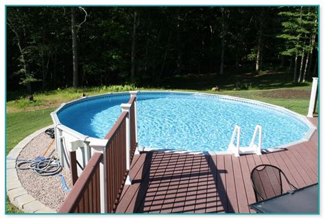These rectangular <b>pool</b> <b>deck</b> plans are for 18' diameter <b>pools</b>. . Ready to assemble pool deck kits